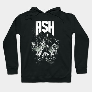 Ash Williams black and white Hoodie